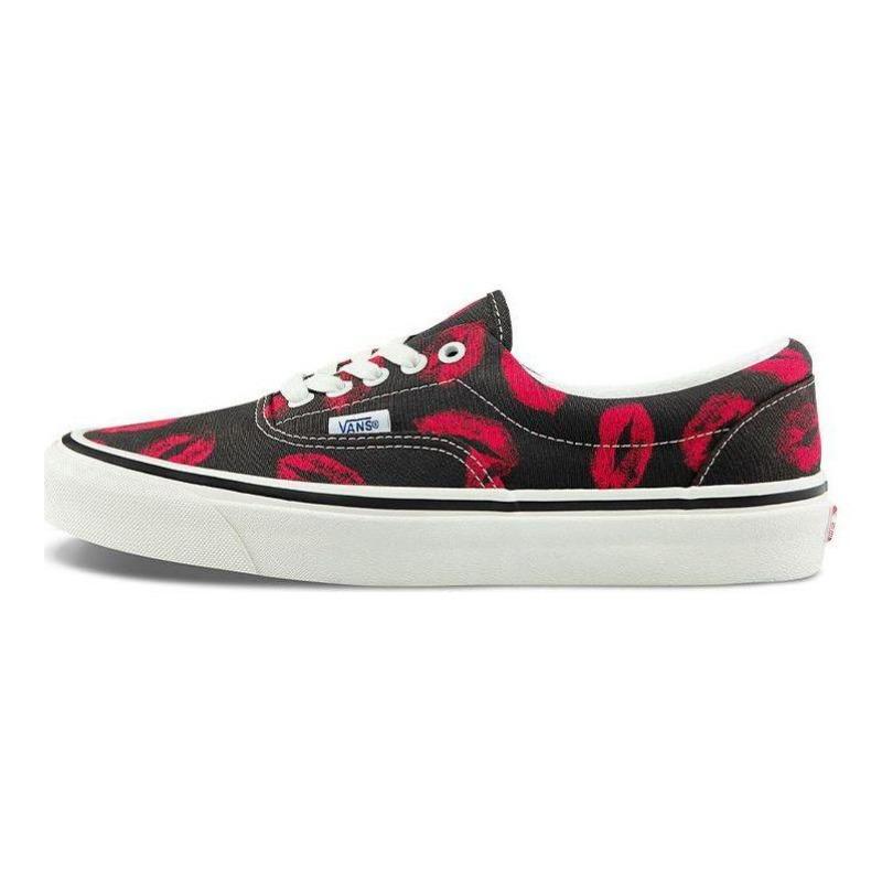 Vans Era 95 Dx Valentine s Day unisex low-top skate shoes black red VN0A2RR145T 35