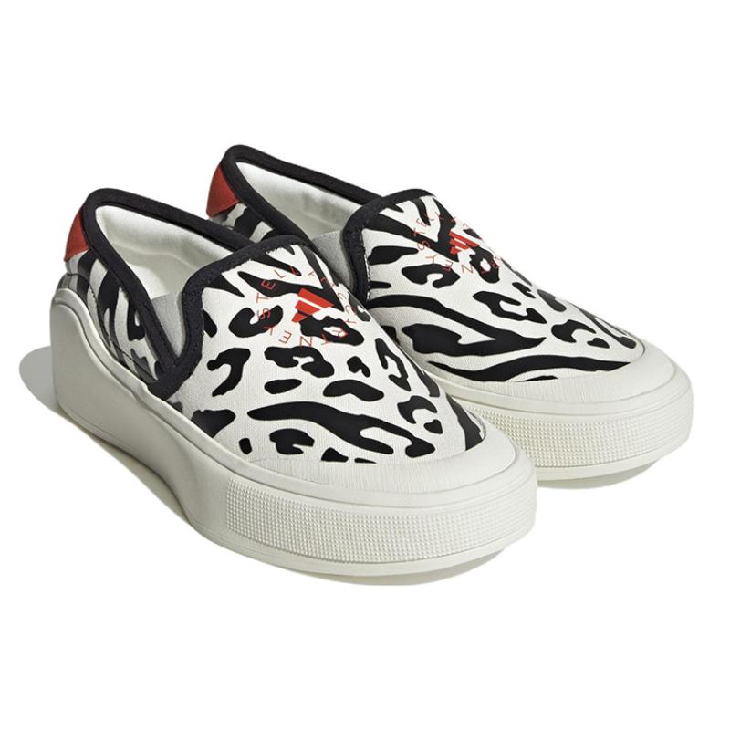 Adidas Stella McCartney X Women's Court Slip On 'Animal Print' Women's Sneakers HP3210