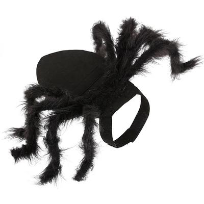 Kostium Pająka dla Zwierząt Halloween Ubrania Pająka dla Zwierząt Pies Kot Horror Symulacja Pluszowe Pająki Przebranie