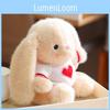 Ear Drooping Cute Bunny Plush Toy Soothing Doll Couple Bunny Birthday Gift