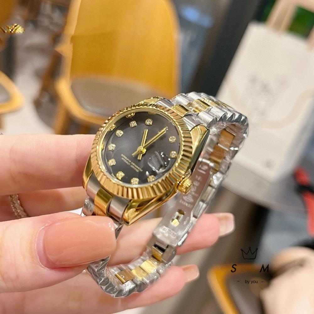 Micro Business Labor Family Diary Series Fashion Trend Steel Belt Watch Female Famous Watch Quartz Watch Female Male