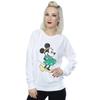 Disney Womens/Ladies Minnie Mouse St Patrick´s Day Costume Sweatshirt