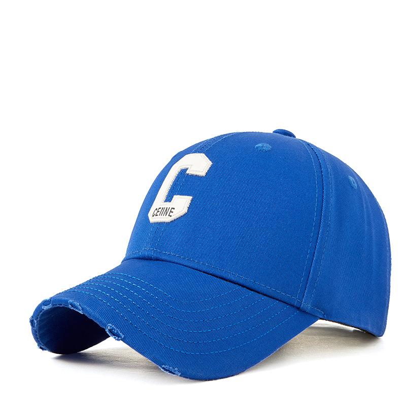 Модная новая персонализированная бейсболка для гольфа с изогнутыми полями и буквами — фото 9