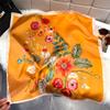 Fashion Square Fashion Foreign Style Small Silk Scarf Women'S Headband Decorative Scarf Dual-Purpose Small Square Scarf New Scarf