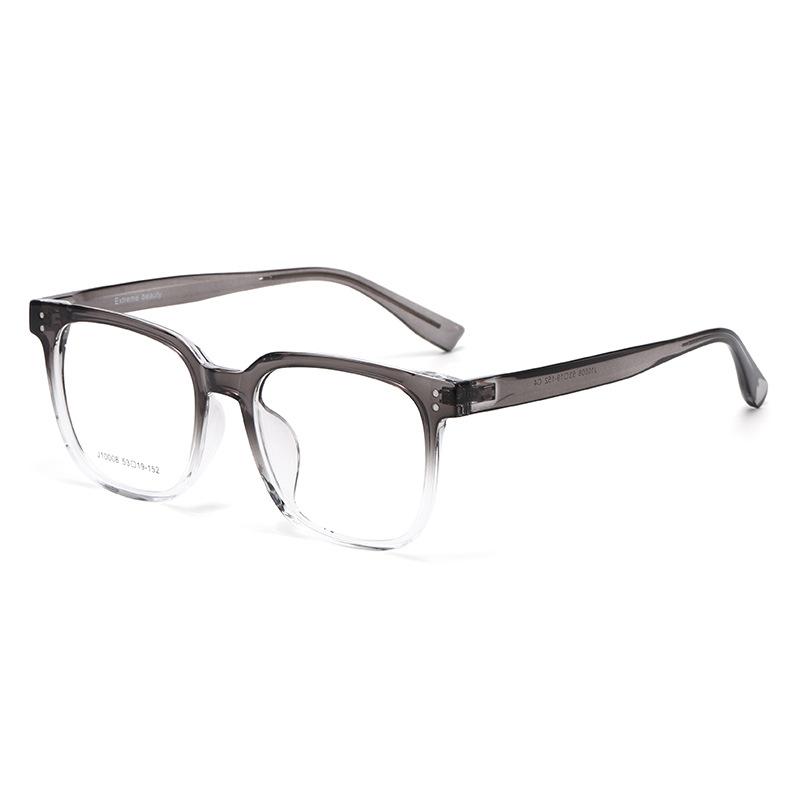 JYL TS Men's Retro Square Optical - Myopia-Ready Versatile Trendy Frames GTP-J10008