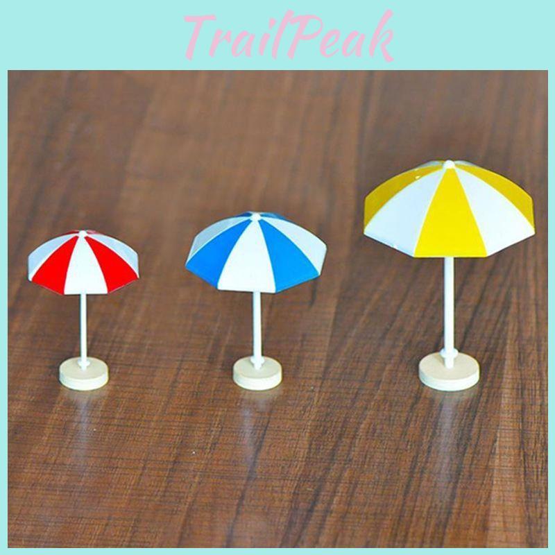 Durable Mini Sun Umbrella Micro Landscape Decoration For Creative Dollhouse Environments