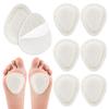 Soft Felt Forefoot Pad - Self-Adhesive, Breathable, Anti-Rubbing Half Sole Pad for High Heel Comfort