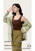 Women's Nude Seamless Skin-Friendly Camisole Tank Top - Spring/Summer 2025 Style with Chest Pads