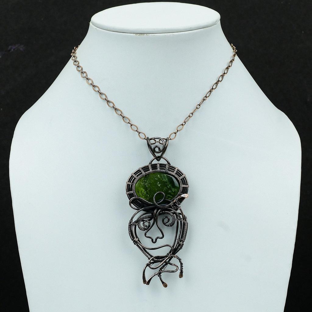 Vasonite Pendant Copper Wire Wrapped Pendant Handmade Pendant Natural Gemstone Jewelry Amazing Pendant Gift For Him Copper Wire Wrap Jewelry