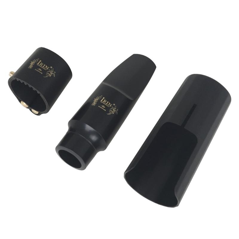 

Professional Saxophone Mouthpiece Kits with Plastic Cap & Ligature Easy to Use 1