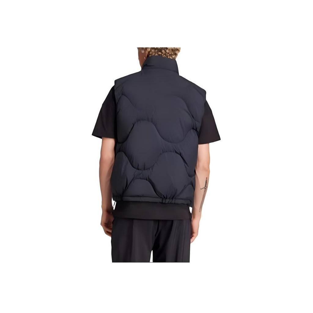 Adidas Fashion Loose Zipper Down Vest Men Vests Black JG5937