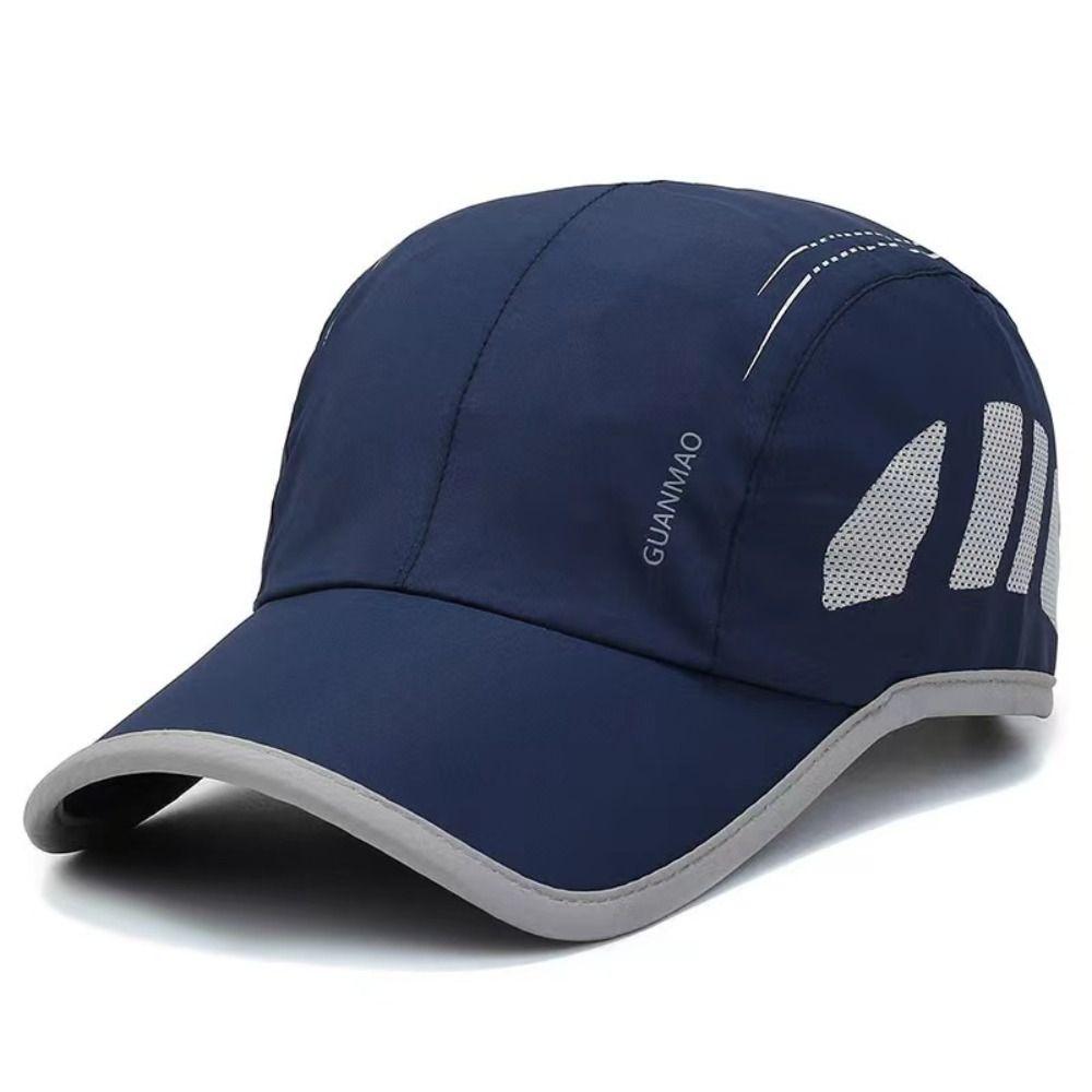 Breathable Sports Golf Baseball Cap Adjustable Summer Sun Hat New Quick-Drying Mesh Peaked Cap