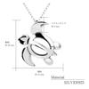 [Sears] Pendant Top, Men's & Women's, Sterling Silver 925, Hawaiian Honu (Sea Turtle) design, sp01-0012