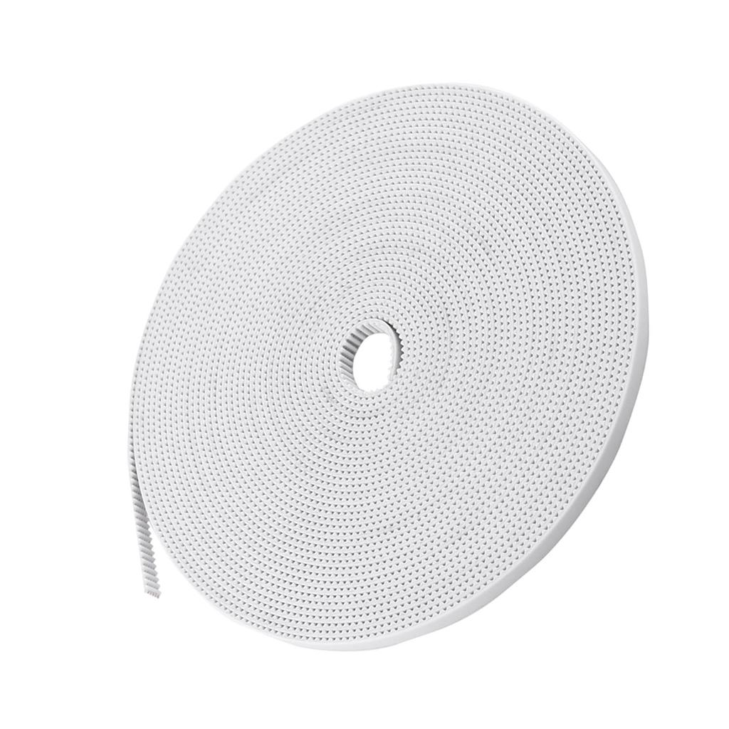 10M White Open Timing Belt Width 6mm PU with Steel Core 3D Printer Accessory