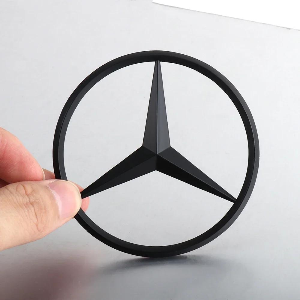 AMG W220 For Benz Hot 70mm Car Styling Engine Logo Decor Hood Emblem Sticker For Mercedes Benz W203 W204 W205 W209 W210 W211 W21