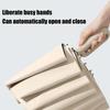 20Bones Windproof Fully Automatic Folding Umbrella with Loop Buckle UPF50+ Protable Compact Sun Rain Umbrellas for Women and Men