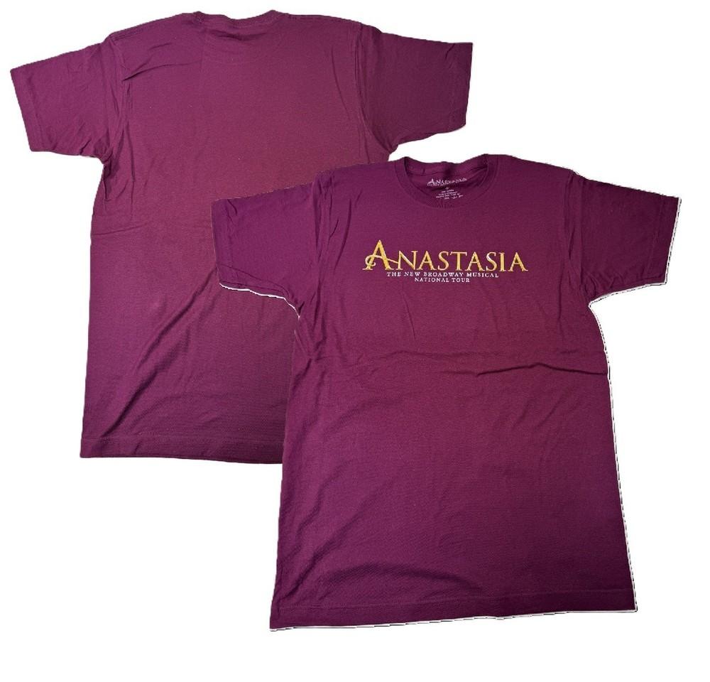 ANASTASIA The Musical BROADWAY NATIONAL LOGO TOUR TEE TSHIRT NEW ORIGINAL Unisex T-Shirt XXL