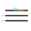 30Cm Double-Row 64Bit Rgb Pickup Led Bar Rechargeable Magnetic Install Music Rhythm Light Car Atmosphere Lighting Desktop Light