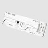 Metric Imperial Welding Gauge Biting Edge Undercut Inspection Height Depth Weld for Woodworking Home Decoration