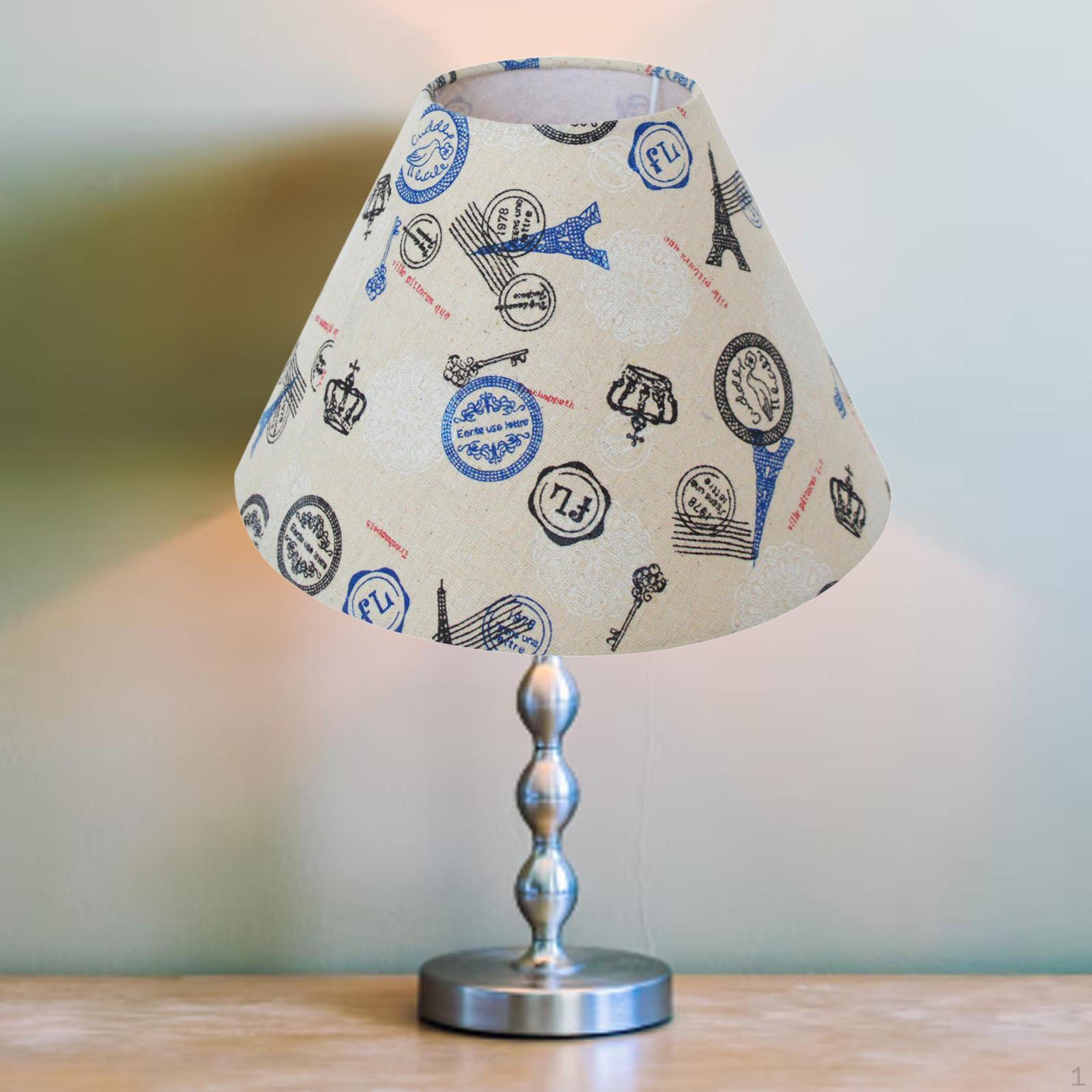 

Тканевый абажур Абажур E27 Чехол Рустикальный Льняной Барабан Бочка для Гостиной Eiffel Tower