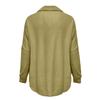 Fashion Women Color Casual Loose Cardigan Button Top T-shirt Long Sleeve Shirt