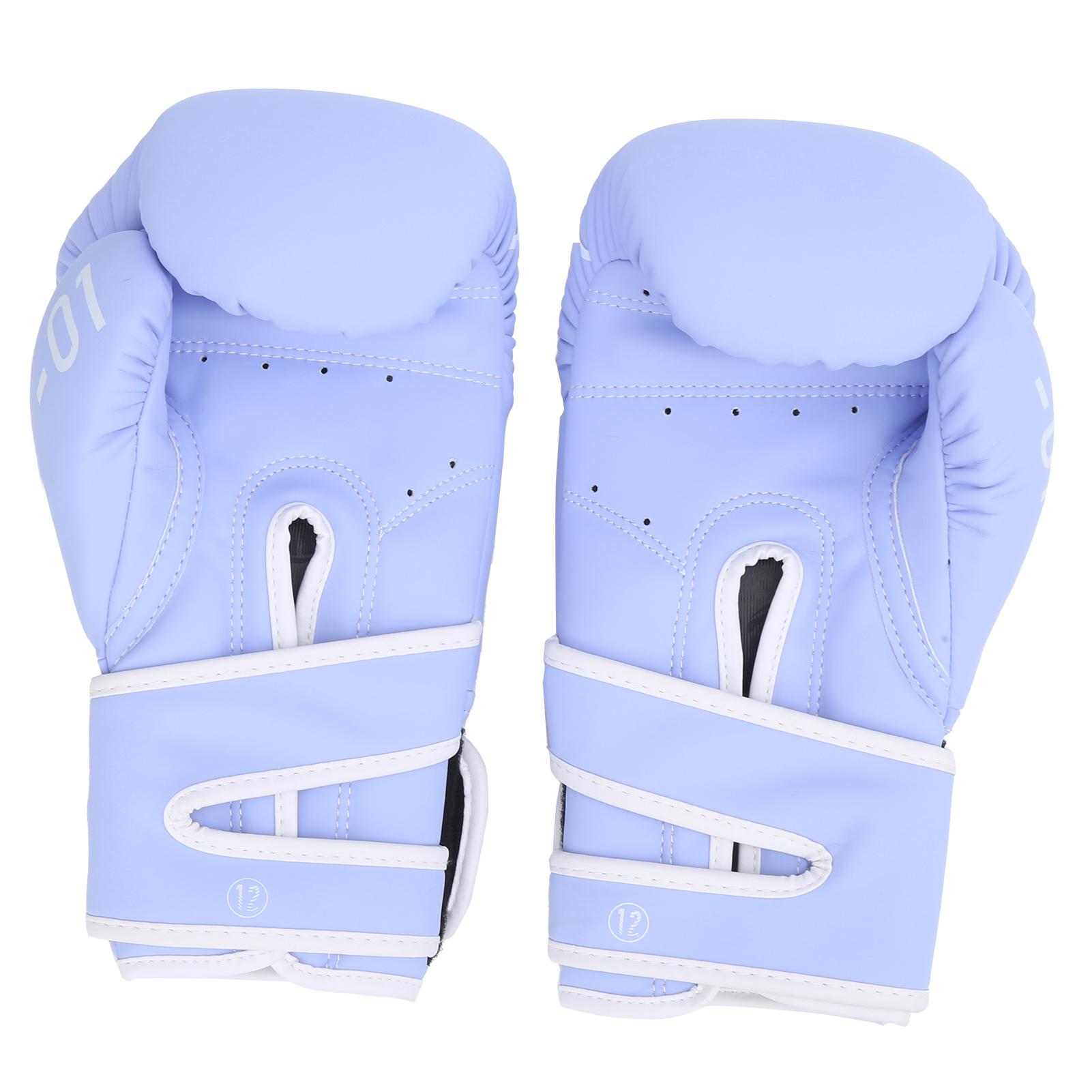 

BN FIGHT Free Fight Boxing Gloves Men Women Muay Thai Guantes Sandbag Training Glove 12ozPurple фиолетовый