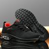 Fashion Men's Sports Shoes Spring New Mesh Breathable Sports Shoes Fashionable Lace Up Casual Shoes Anti Slip Lightweight Running Shoes