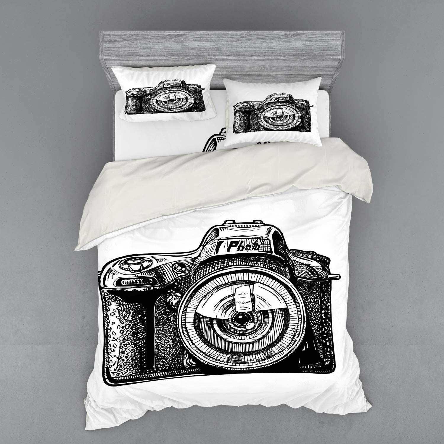 

Comforter Camera For Kids Teens Queen Lightweight Down S Bedroom Decor 2 S 1 No Comforter Comforter (quilt)-EU Single(135*200cm)3pcs