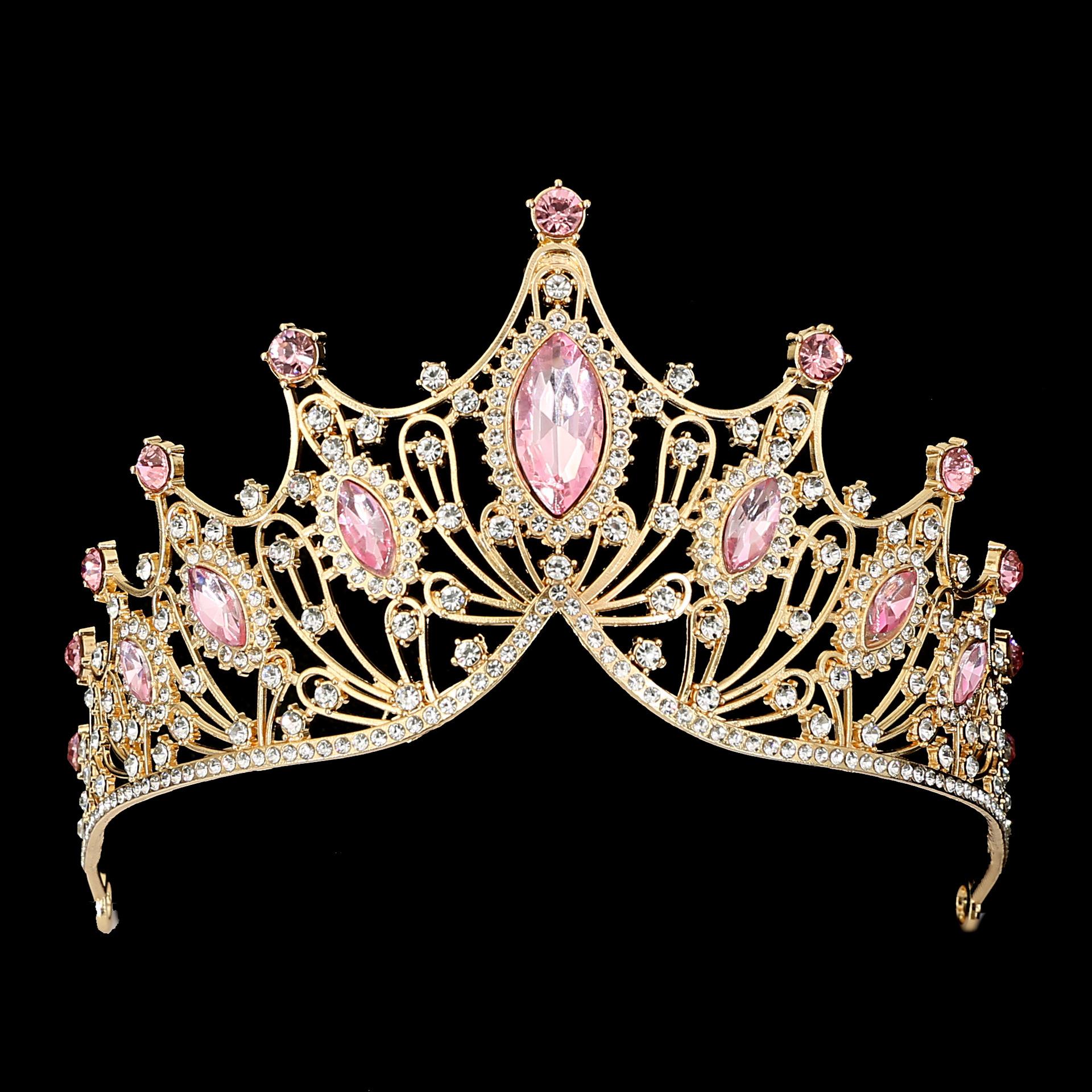 

Свадебные украшения свадебные аксессуары ободок со стразами головной убор новый перформанс день рождения корона украшение для вечеринки цветочное