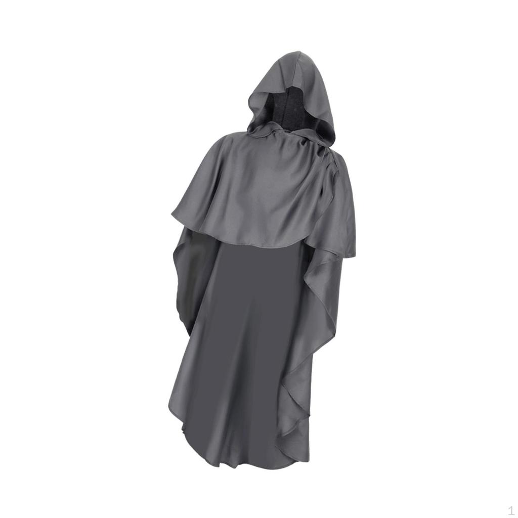 Halloween Cloak Dress Up Medieval Cape for Club, Party, Carnival