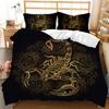 3D Retro Bedding Set, Star Chart and Other Luxurious Pattern Down Duvet and Pillowcases 2/3 Exotic AU240 * 270 Full Size Home Decoration