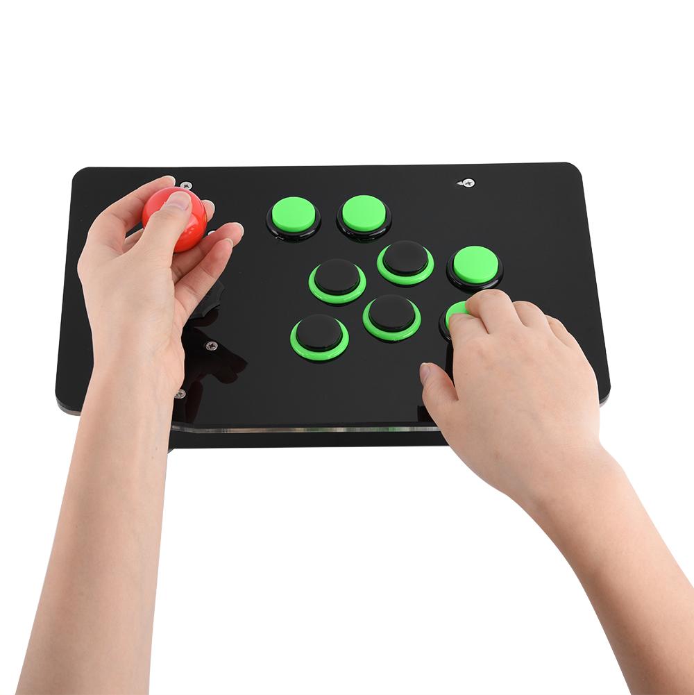 USB Arcade Fighting Game Console Joystick No Delay Controller for PC Computer Games