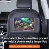 Car Back Seat Storage Pocket Organizer Tablet Phone Holder for Rear Seat Viewing Essentials Travel Accessories for Road Trip