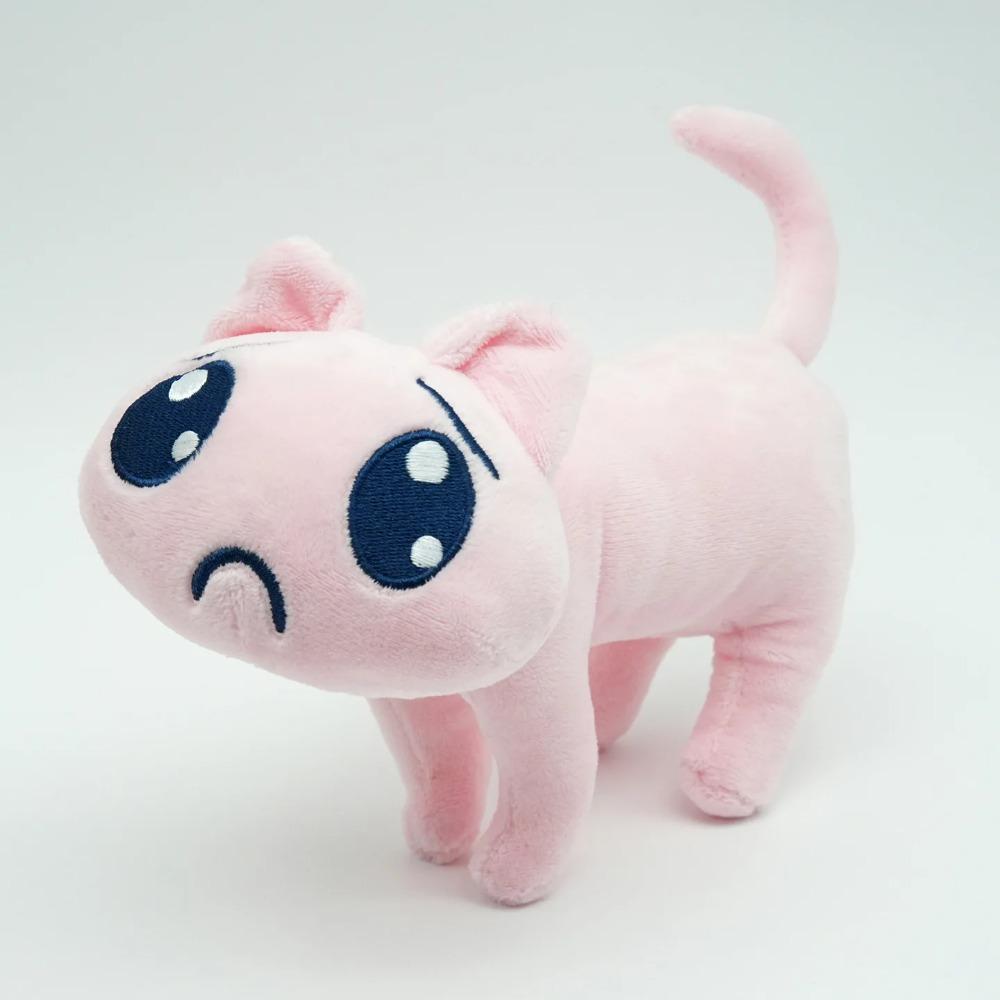 Kawaii Cartoon Spiel Bedürftiges Mädchen Überdosis KAngel Cosplay A P Rosa Katze COS Zucker A P Katze Plüschtier Für Kinder Geburtstag Halloween Geschenk