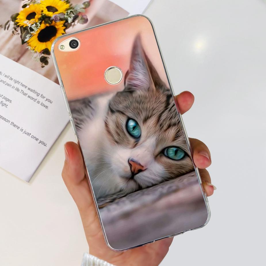 For Huawei P8 Lite 2017 Case Honor 8 Lite Popular Flowers Cartoon Cover Soft Silicone Phone Cases For Huawei P9 Lite 2017 Bumper