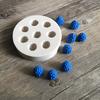 YOMDID Silicone Stereo Blueberry Raspberry Molds Chocolate Cookie Fondant Cake Making Mould Practical DIY Pastry Decorating Tool
