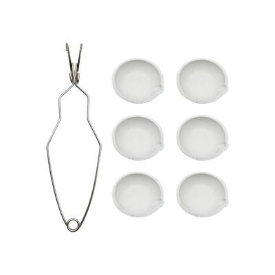 Professional Melting Crucible Bowl Tool Collection Withstands Up To 1500°C with Whip Tongs Handle For Metal Casting And Refining