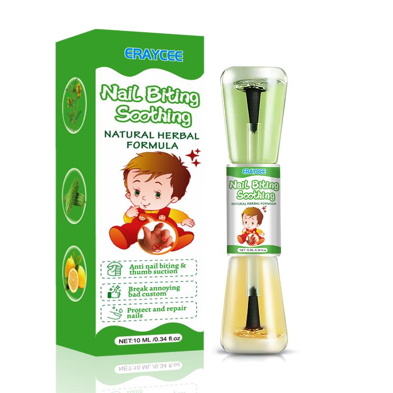 ERAYCEE Anti-Bite Bitter Nail Polish for Kids - Stops Nail Biting