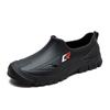 Low-top Rain Shoes Men's Outdoor Waterproof Shoes Non-slip Fashion Kitchen Work Shoes Fishing Car Wash Rubber Shoes