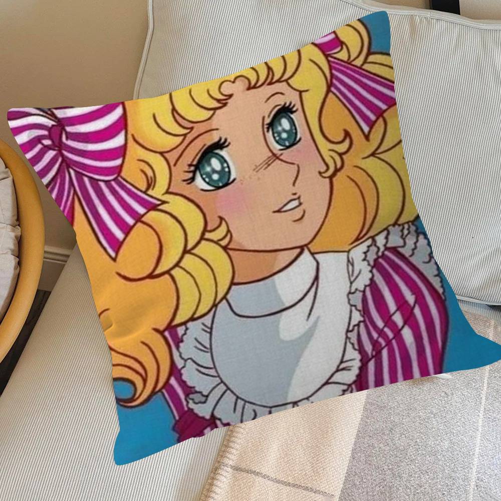 Anime Candy Candy Cushion   Cushion Cover Car Throw Pillow Case For Sofa Car Christmas Gift