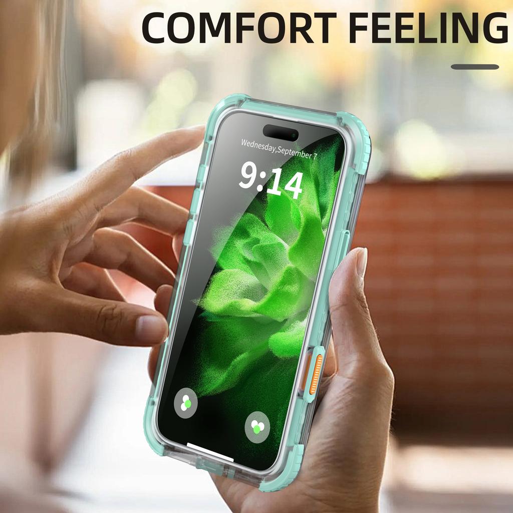 High End Design IP68 Waterproof Armour Case for Apple 16 Diving Swimming Underwater Using IPhone 16 Plus Full Cover Protection