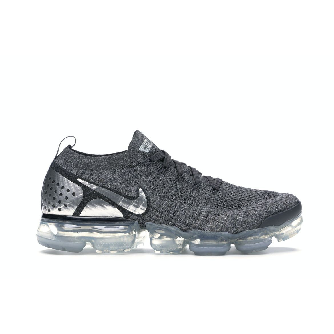 

Женские кроссовки Nike Air VaporMax Flyknit 2 Chrome Grey Dark-Grey Chrome-Dark-Grey 942843-013