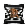 Nordic Kawaii Dachshund Cushion Cover Soft Sausage Badger Wiener Dog Pillow Case Decoration
