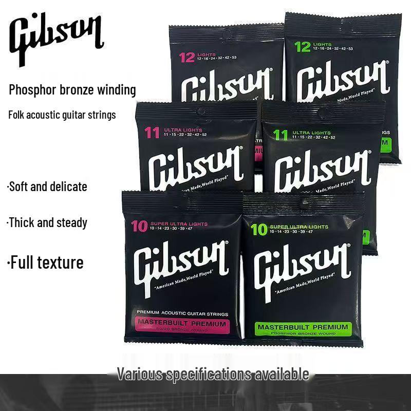 Gibson BRS MB SEG Folk & Electric Guitar Strings