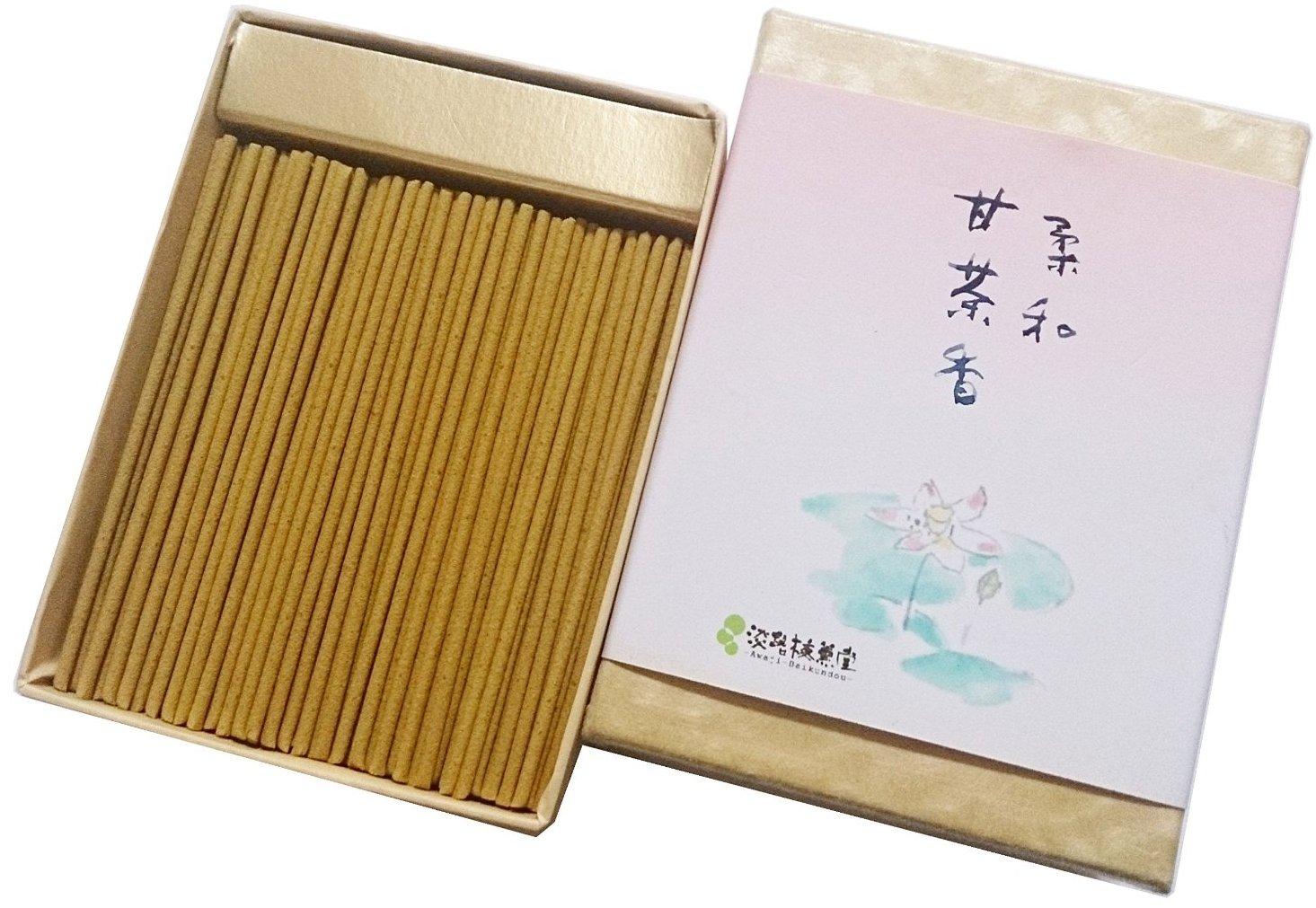 Awaji Baikundo Mini Gentle Sweet Tea 55g Natural Purifying Incense Incense, Size, Incense, (Sandalwood), Sandalwood, Frankincense, #49