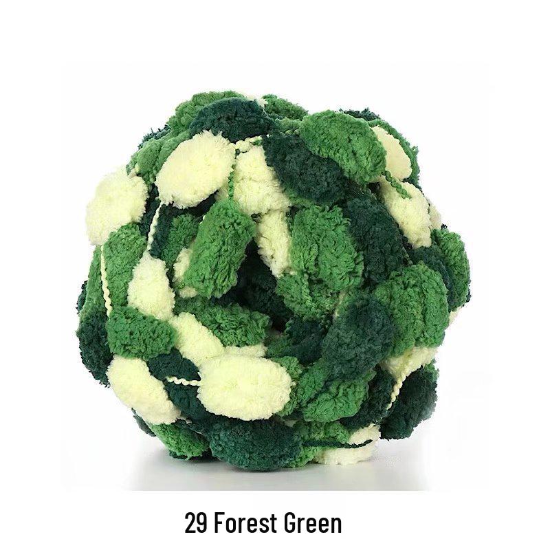Bean Bean Hand-Knitted Thick Yarn Ball for DIY Projects: Large Ball for Carpets, Cushions, and Woven Blankets