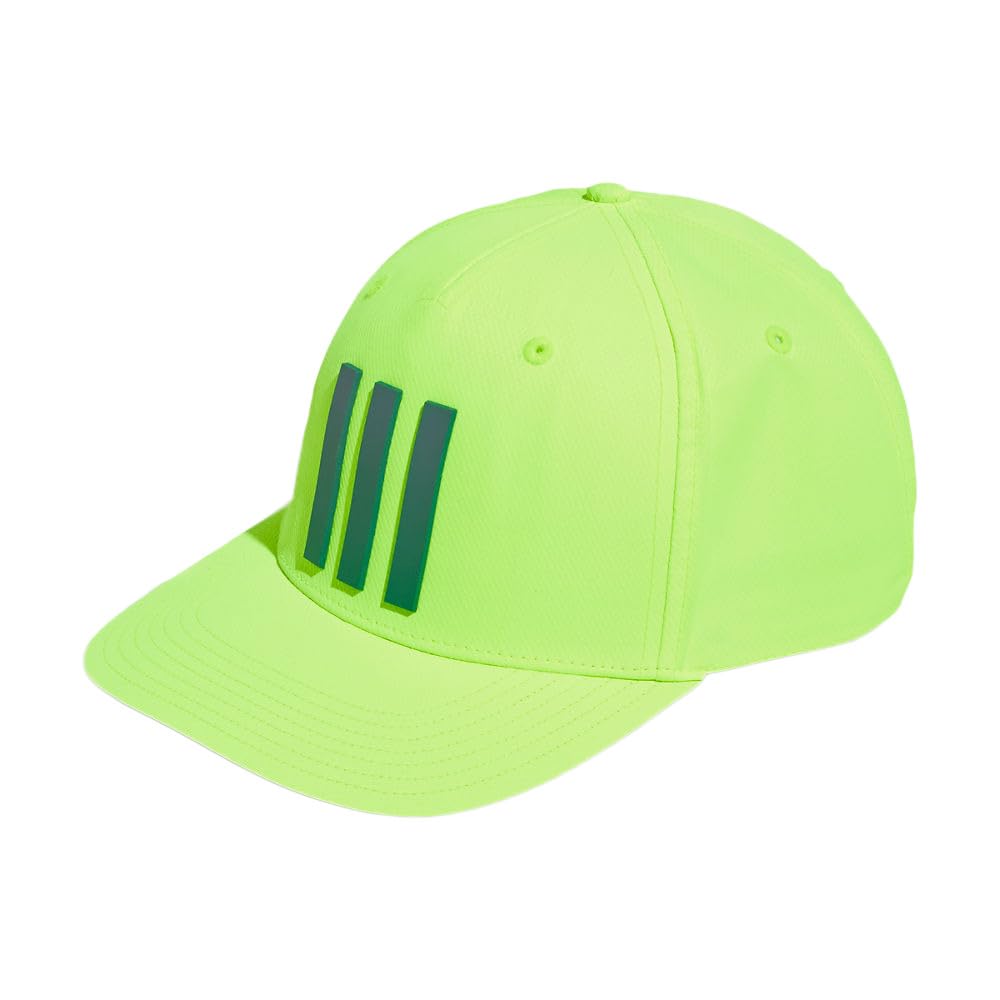 

Кепка Adidas Golf Tour Golf Lucid Lemon мужская с тремя полосками,