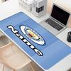 Custom Name Personalized Manchester City FC Pattern Mousepad, Laptop PC Desk Mat, Decorative Desk Mat for Home Keyboard Pad Gift