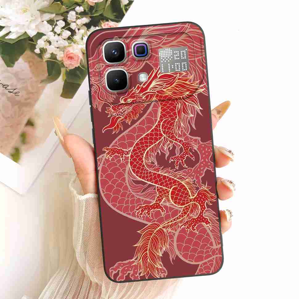 New For Infinix Note 60 Pro 5G X6878 Case Paint Cat Flowers Silicone Cover For Infinix Note 60 5G 6.78" X6879 Phone Cases Bumper