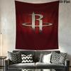 Houston Rockets Logo Art Print Bedding 1 Duvet Cover 2 Pillowcase Without Core Soft And Comfortable Bedding Set Duvet Cover And Pillowcase